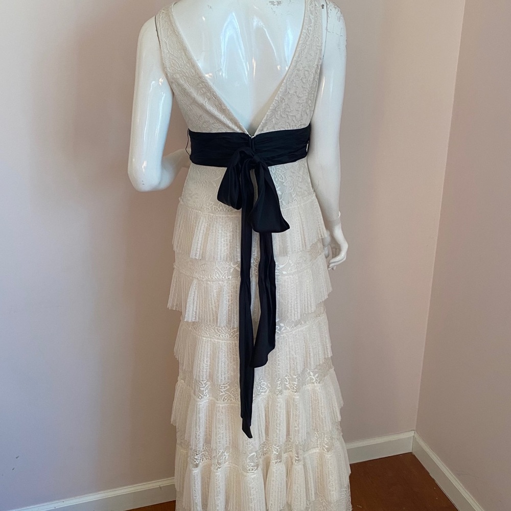 White Lace Formal Gown